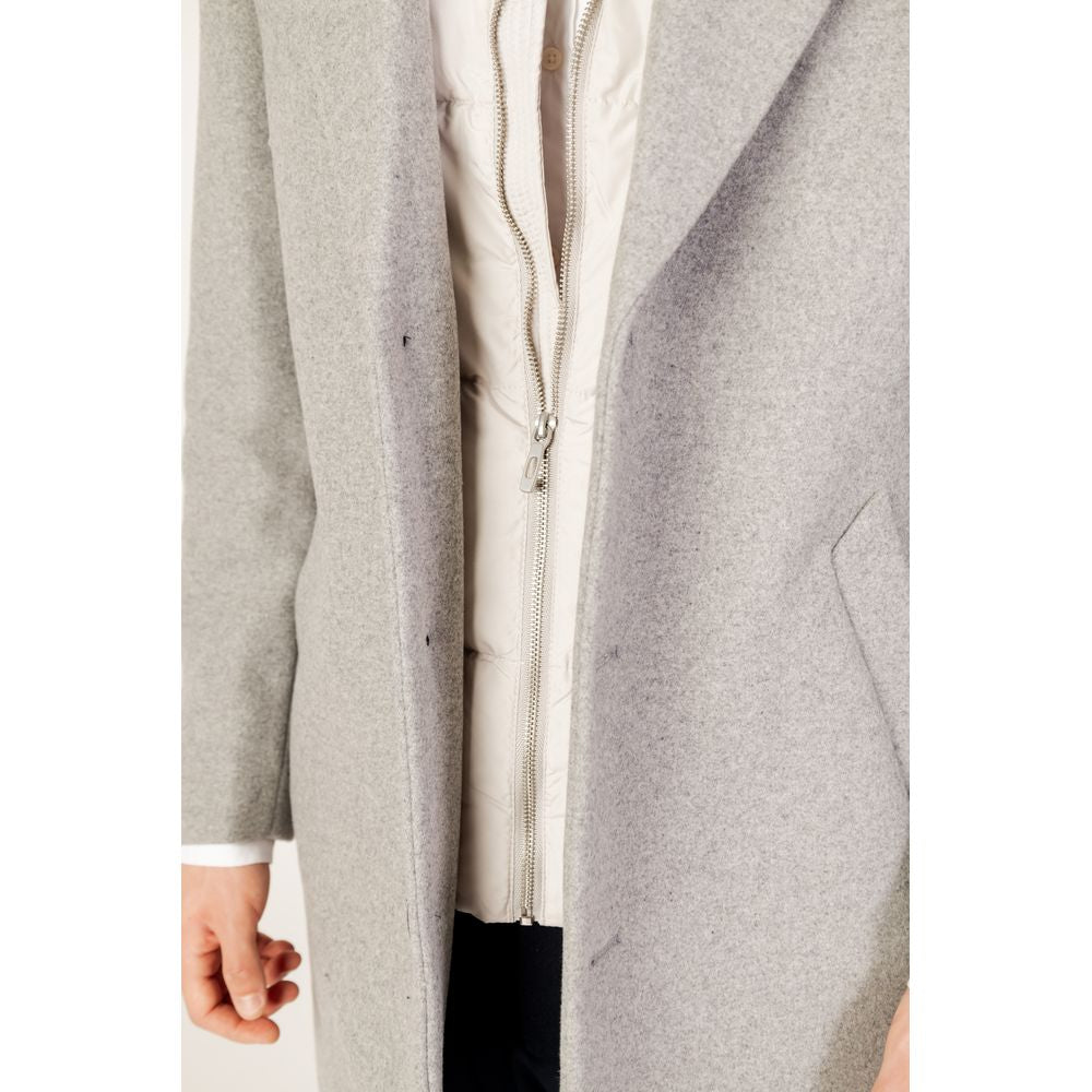 Antony Morato Gray Wool Jacket - Modern Elegance Redefined