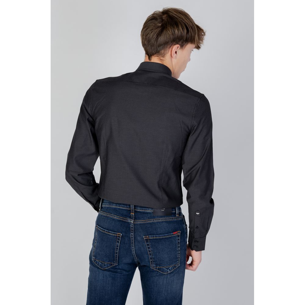 Antony Morato Gray Cotton Shirt for Elevated Style