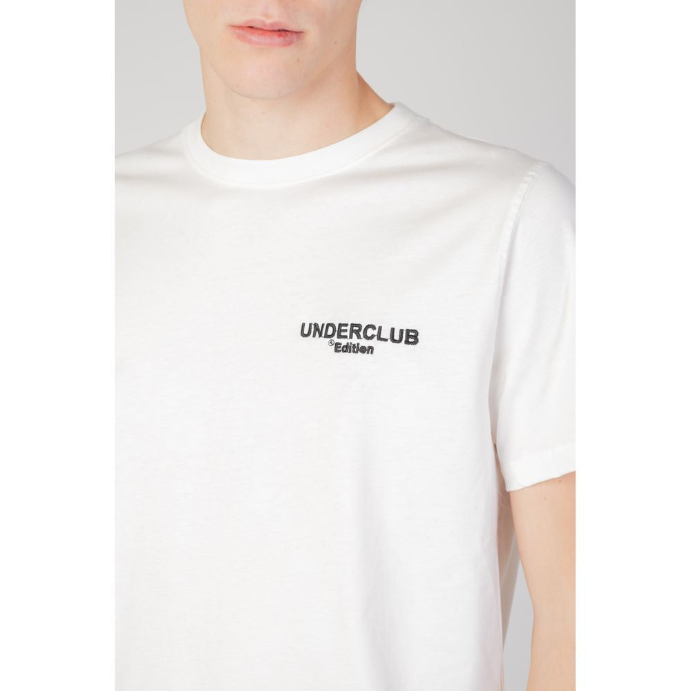 Underclub White Cotton T-Shirt for Elevated Everyday Style