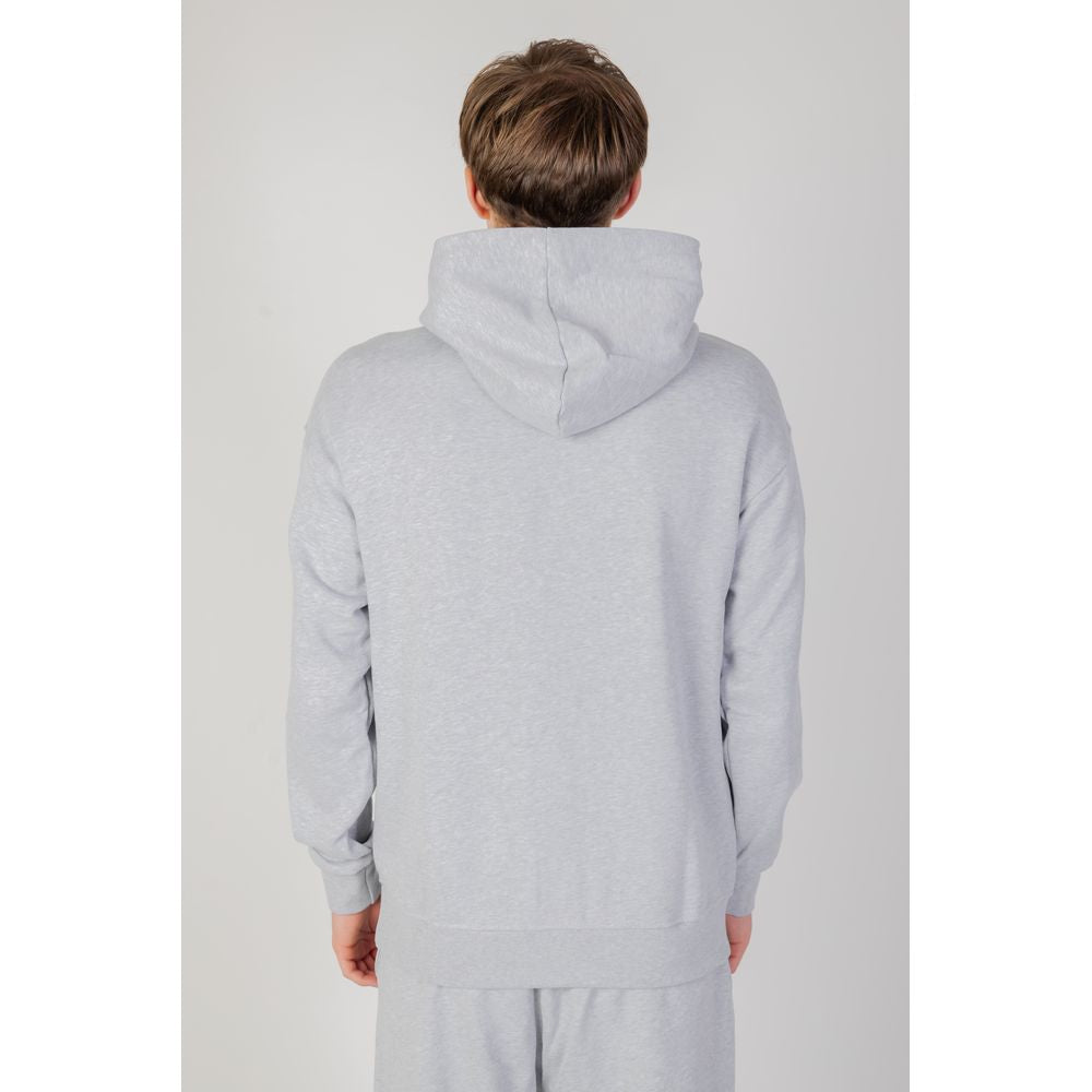 Underclub Gray Cotton Sweater for Effortless Luxury Style