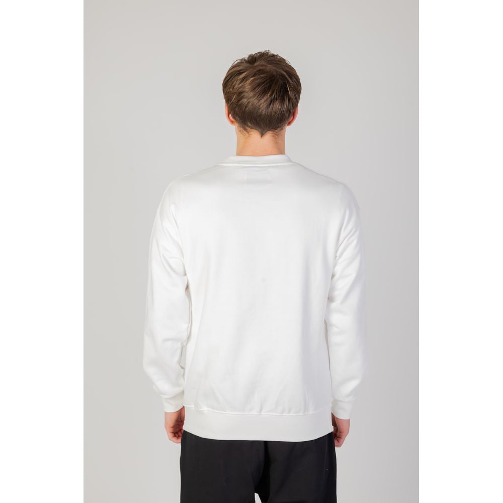 Underclub White Cotton Sweater for Effortless Elegance