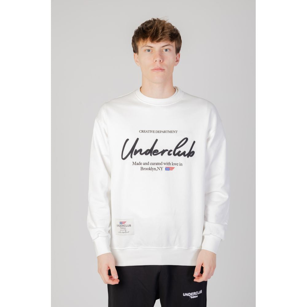 Underclub White Cotton Sweater for Effortless Elegance