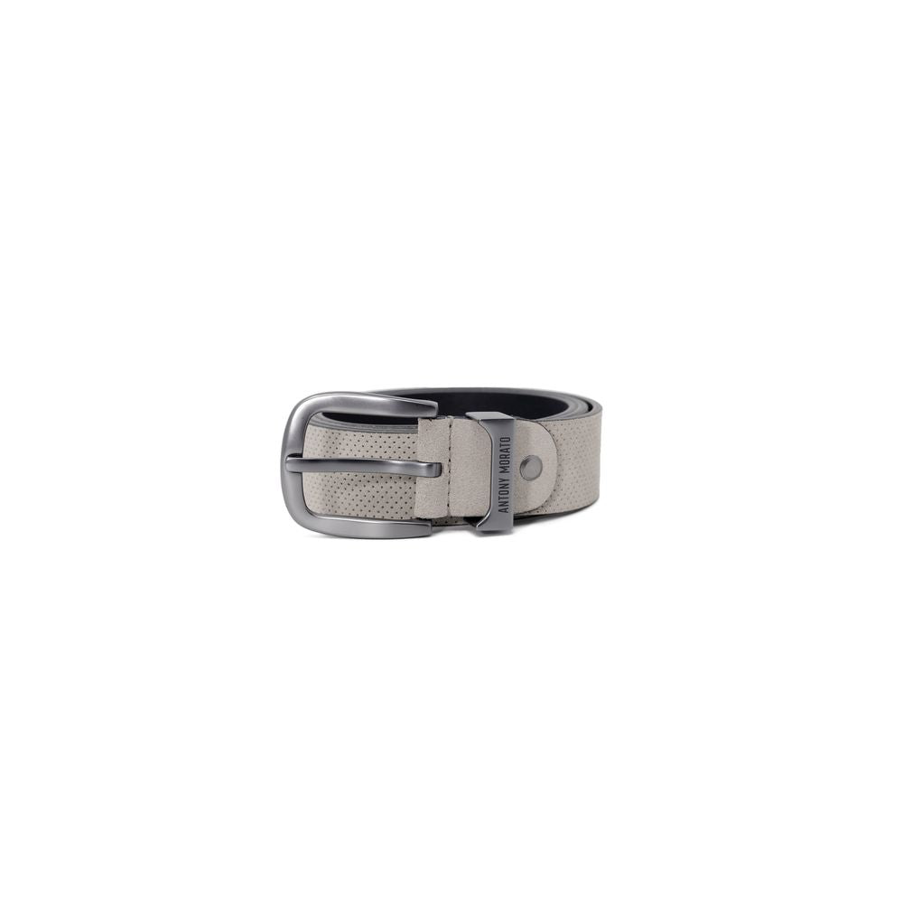 Antony Morato White Leather Belt for Timeless Elegance