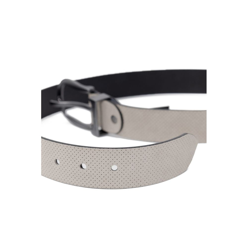 Antony Morato White Leather Belt for Timeless Elegance