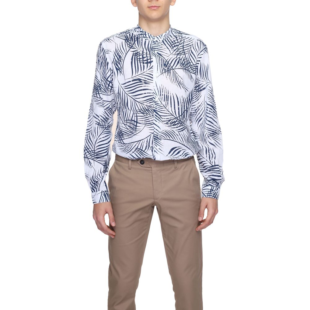 Antony Morato Blue Cotton Shirt for Timeless Sophistication