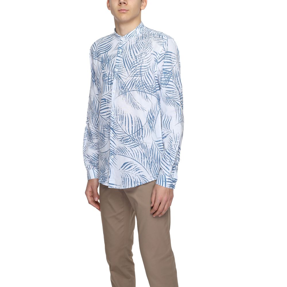 Antony Morato Blue Cotton Shirt for Elevated Style