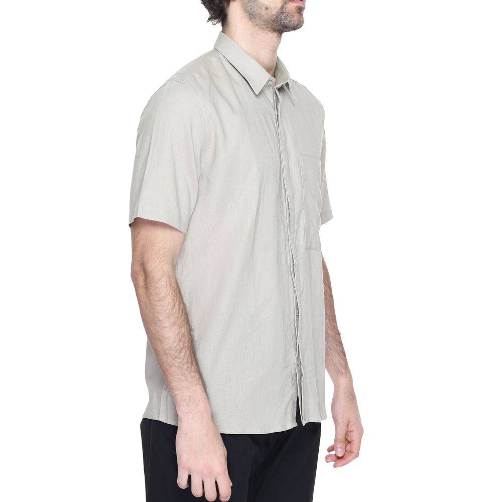 Antony Morato Beige Linen Shirt for Effortless Elegance