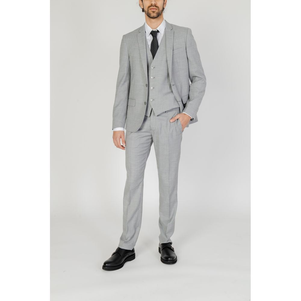Antony Morato Gray Cotton Jeans & Pant for Effortless Elegance