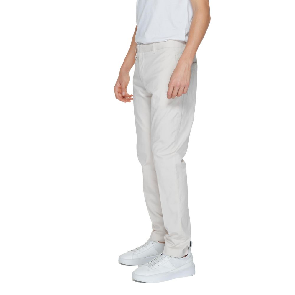 Antony Morato Beige Cotton Jeans for Effortless Elegance