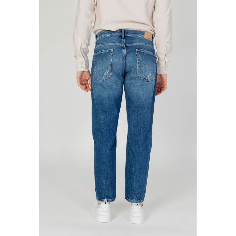 Antony Morato Blue Cotton Jeans for Effortless Elegance