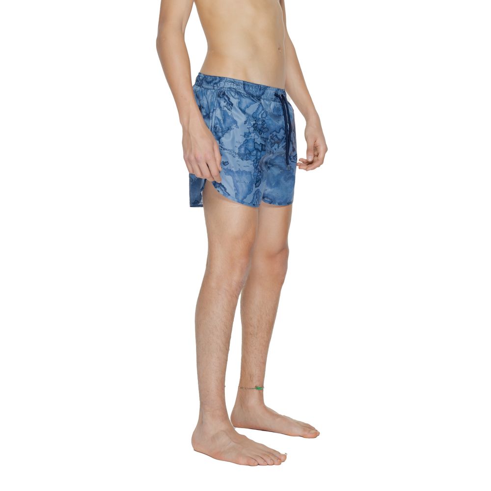Alviero Martini Blue Swimwear for Sophisticated Style