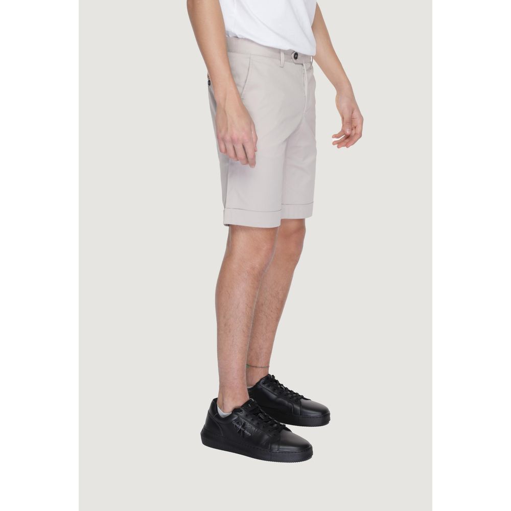 Alviero Martini Beige Cotton Short Excellence