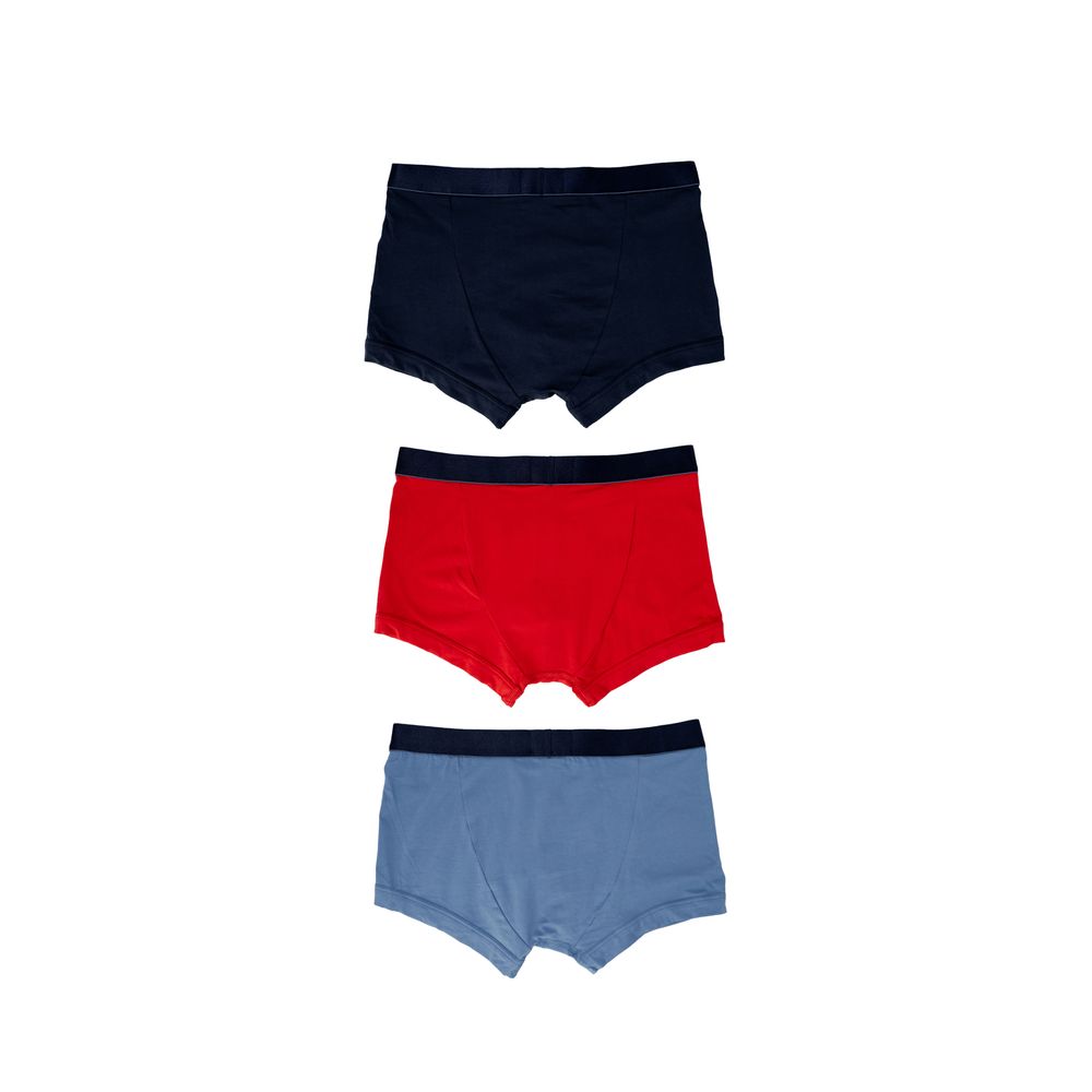 Emporio Armani Blue Cotton Underwear Essentials
