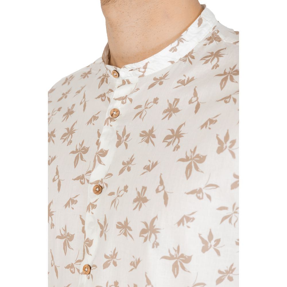 Hamaki-Ho Gray Cotton Shirt - Understated Luxury Essential