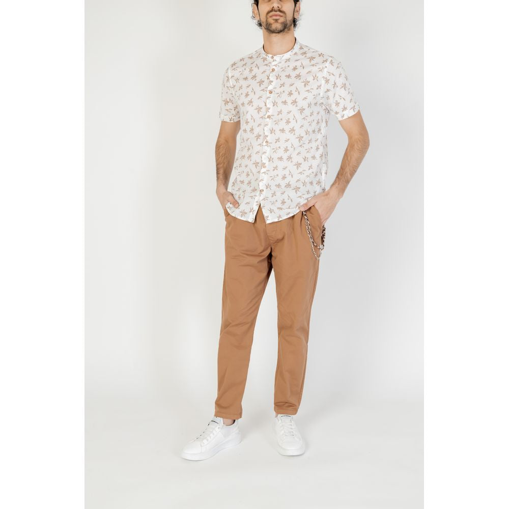 Hamaki-Ho Gray Cotton Shirt - Understated Luxury Essential