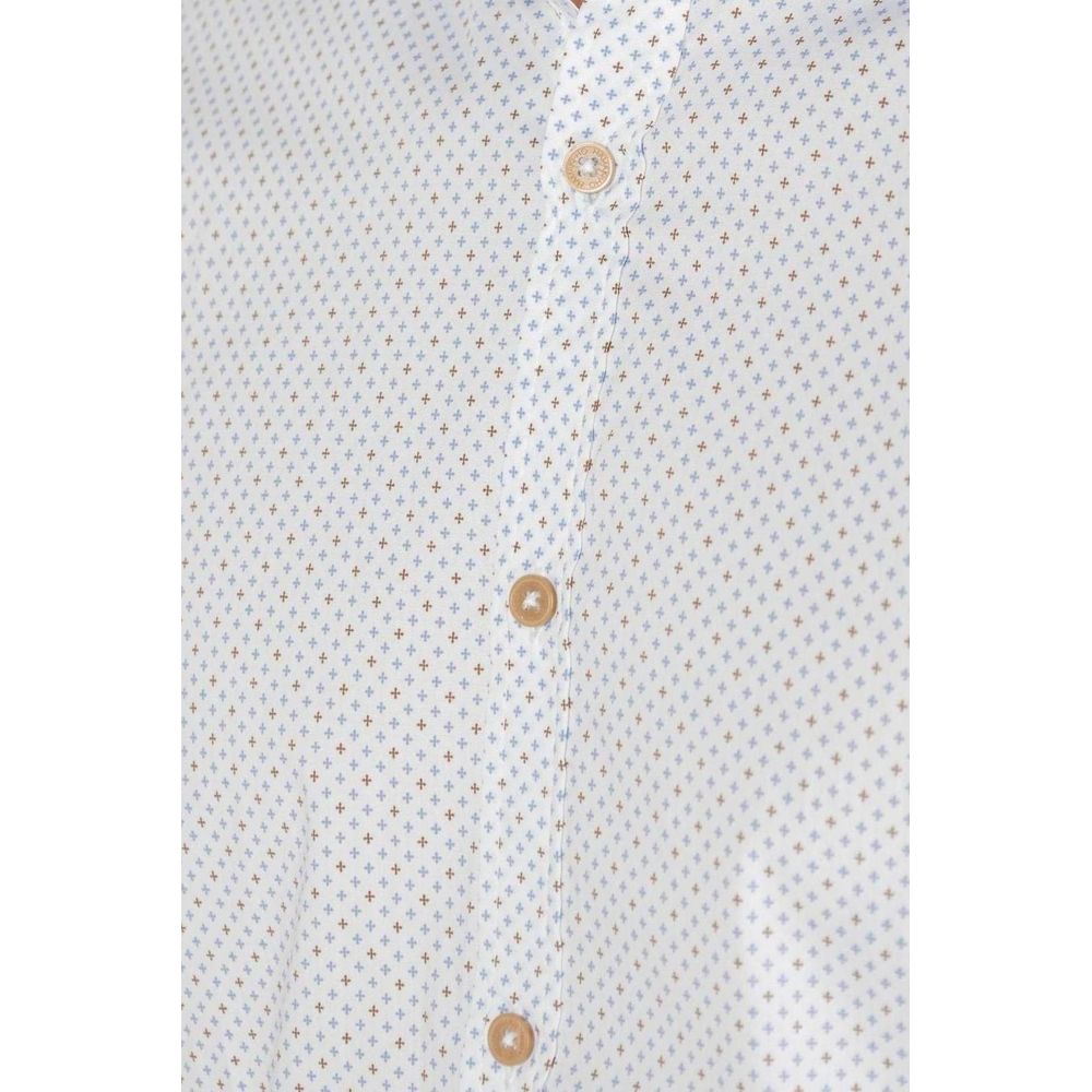 Hamaki-Ho White Cotton Shirt - Effortless Elegance Redefined