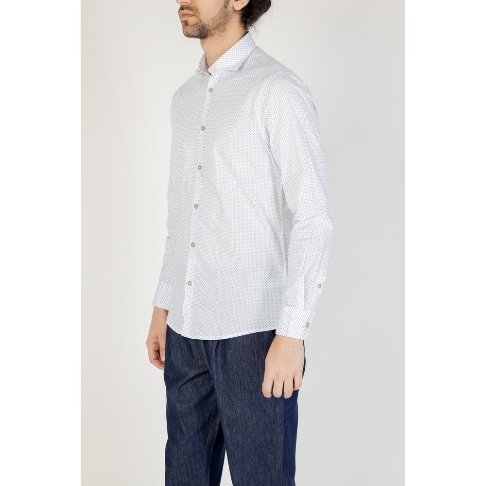 Hamaki-Ho White Cotton Shirt - Effortless Elegance Redefined