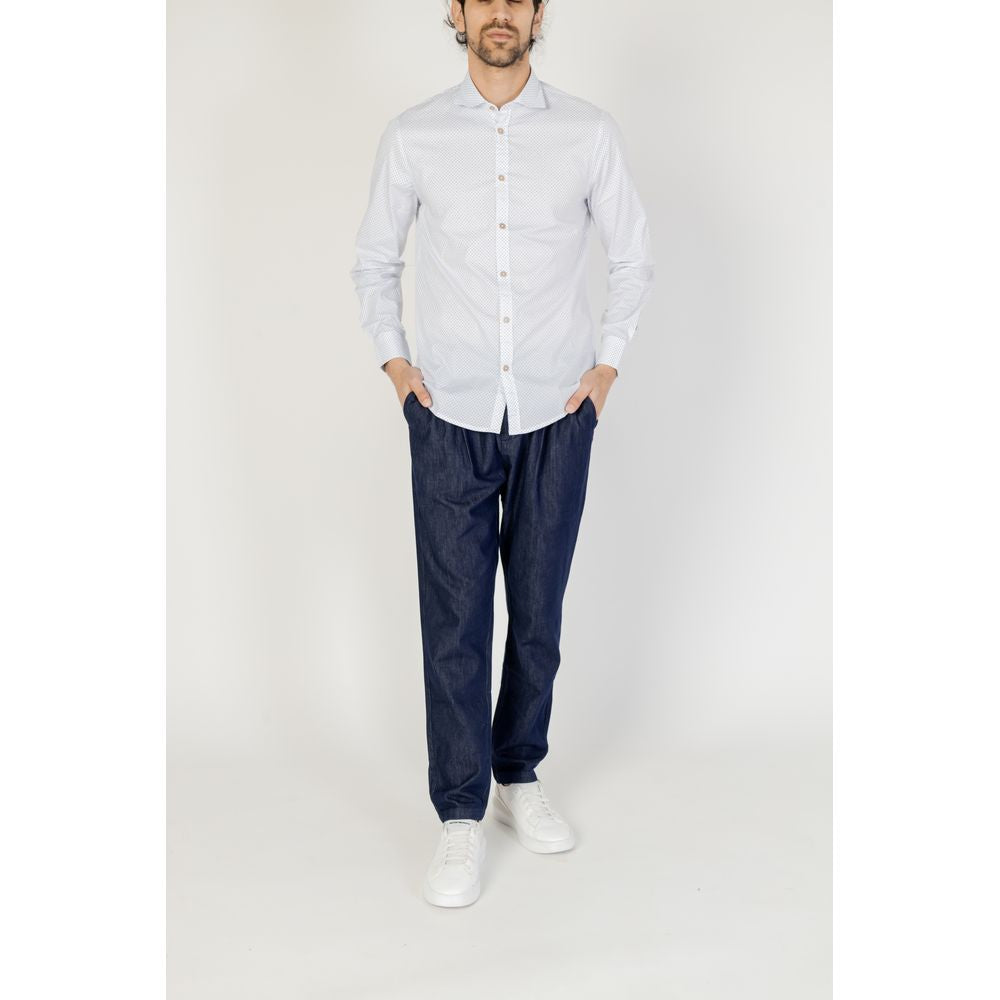 Hamaki-Ho White Cotton Shirt - Effortless Elegance Redefined