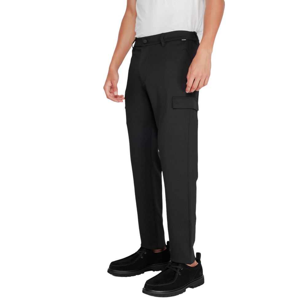 Calvin Klein Black Cotton Jeans & Pant for Elevated Style