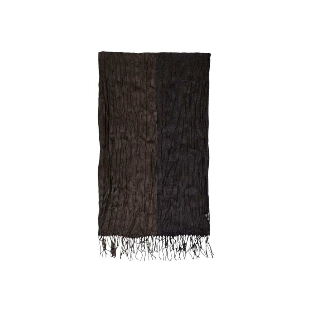 Antony Morato Brown Wool Scarf for Elevated Style