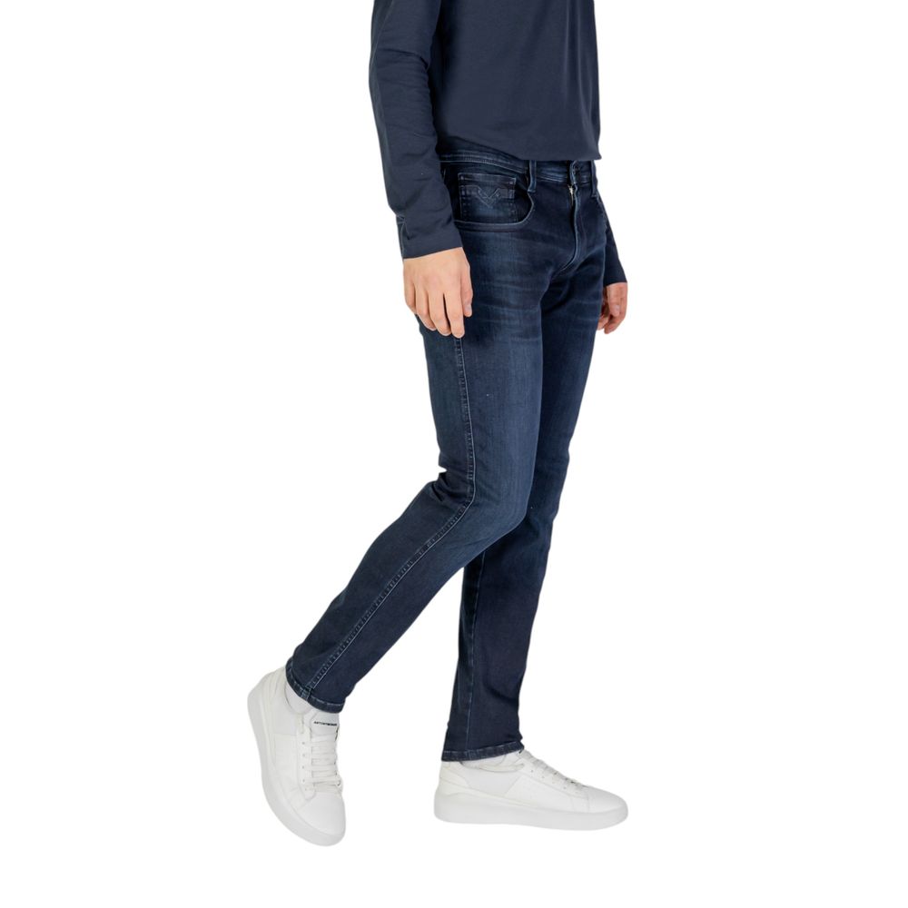 Replay Blue Cotton Jeans for Effortless Elegance