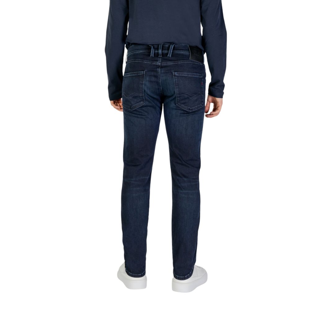 Replay Blue Cotton Jeans for Effortless Elegance