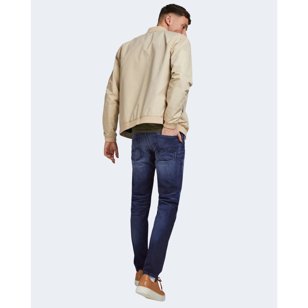 Jack Jones Blue Cotton Jeans for Elevated Style