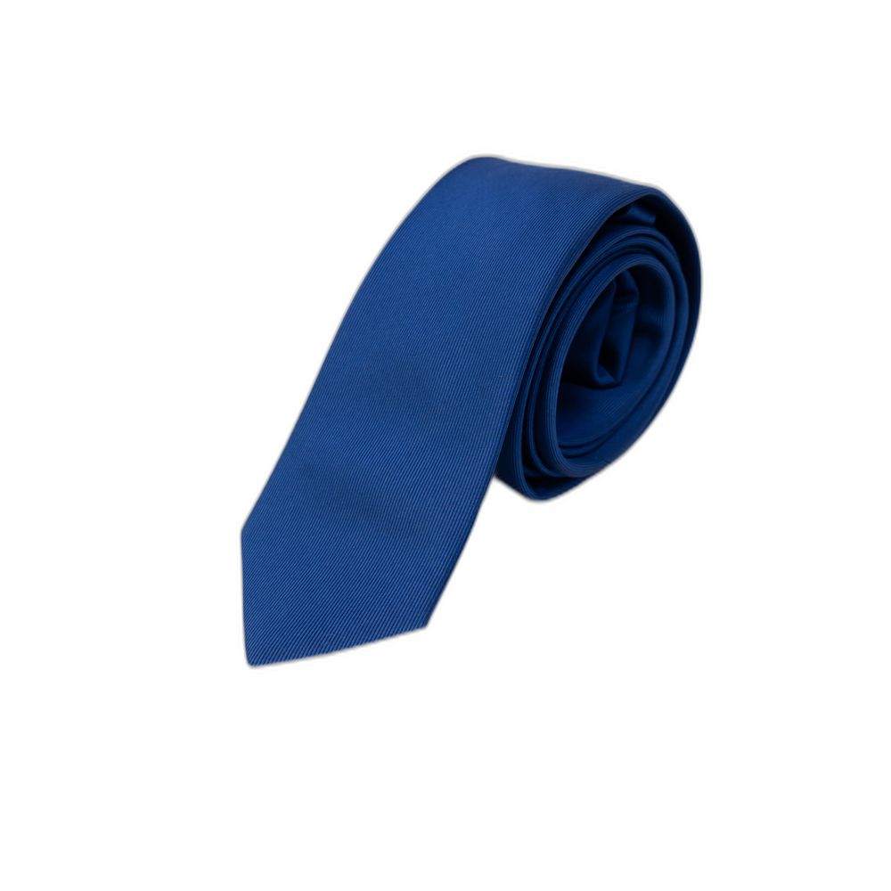 Antony Morato Blue Silk Tie & Bowtie for Elevated Style
