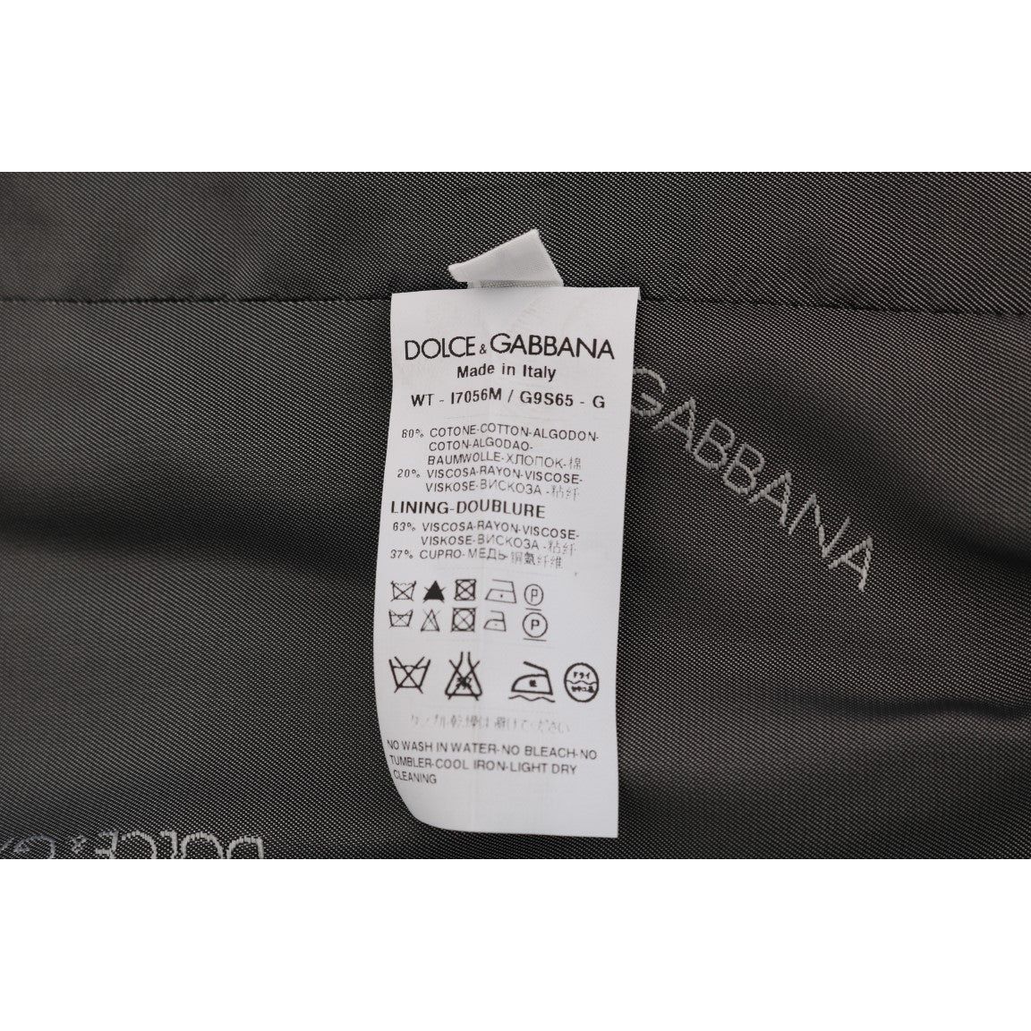 Dolce & Gabbana Gray Cotton Viscose Waistcoat Vest