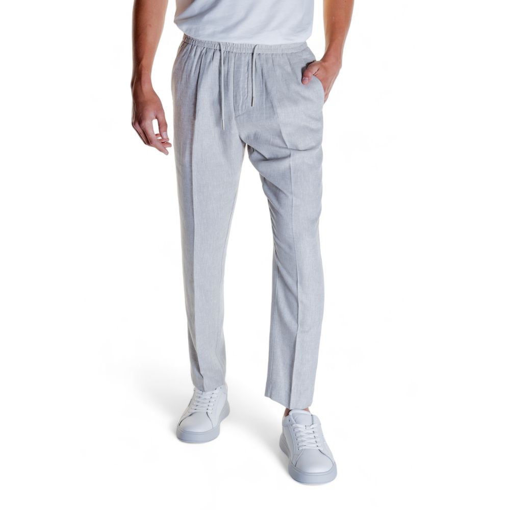 Antony Morato Beige Linen Jeans & Pant for Effortless Elegance