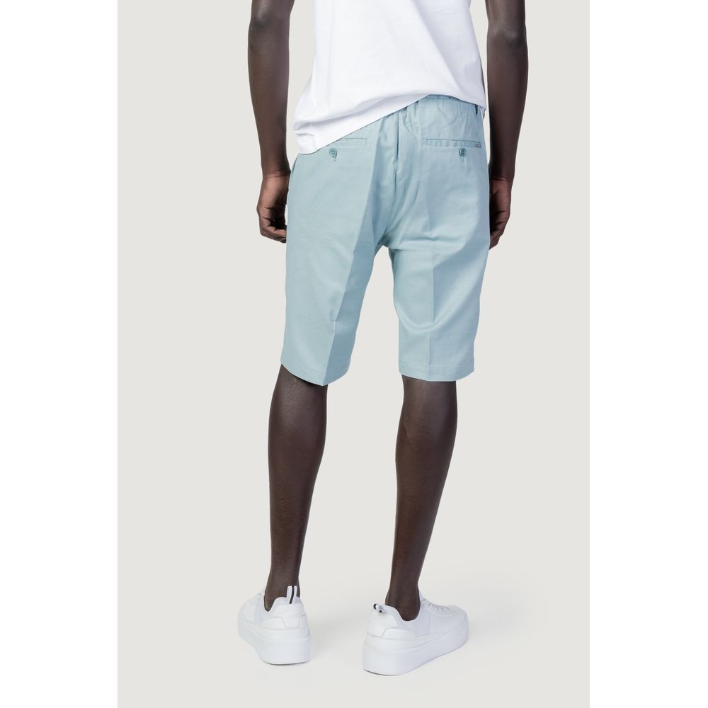 Antony Morato Green Cotton Short for Effortless Elegance