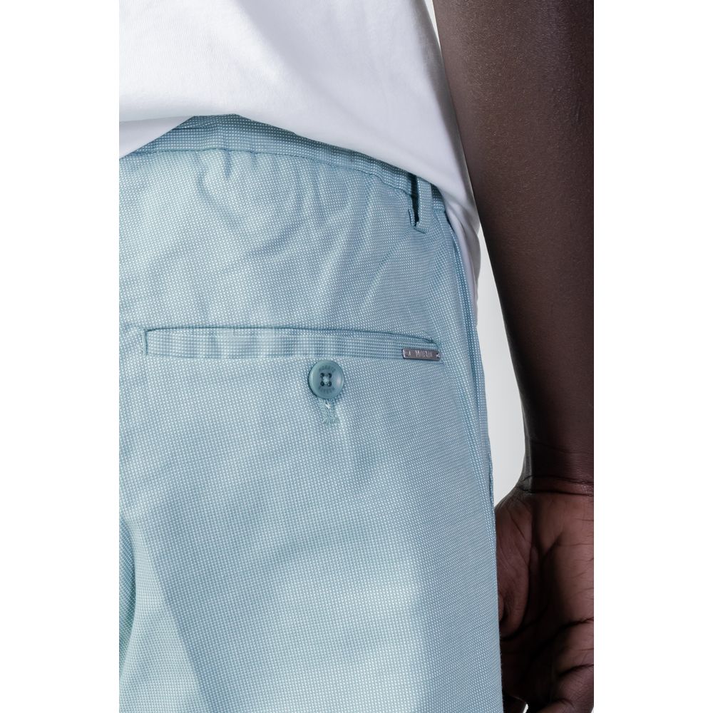 Antony Morato Green Cotton Short for Effortless Elegance