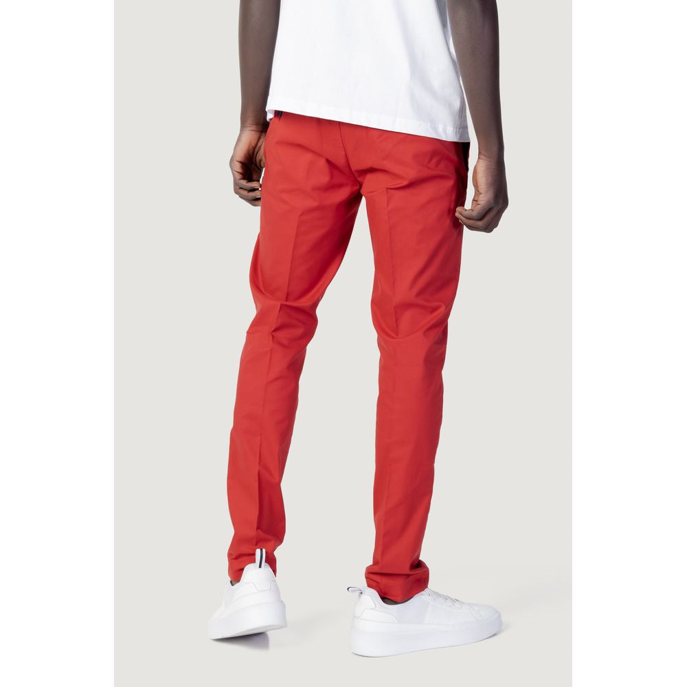 Antony Morato Red Cotton Jeans for Timeless Elegance
