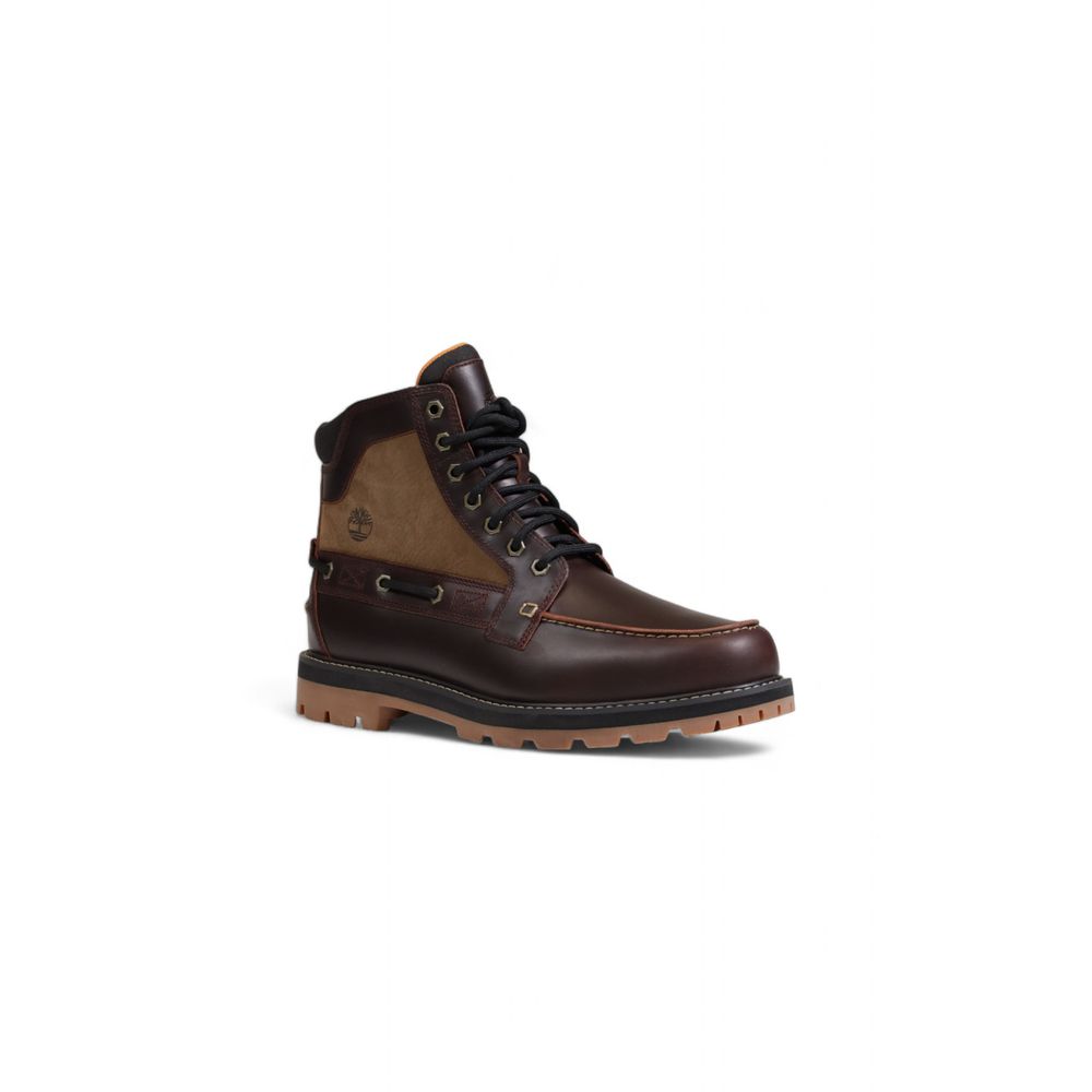 Timberland Brown Leather Biologica Boot - Elevated Footwear Elegance