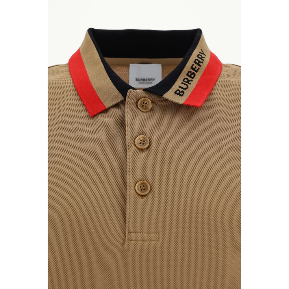 Burberry Navy Cotton Edney Polo Shirt in Timeless Elegance