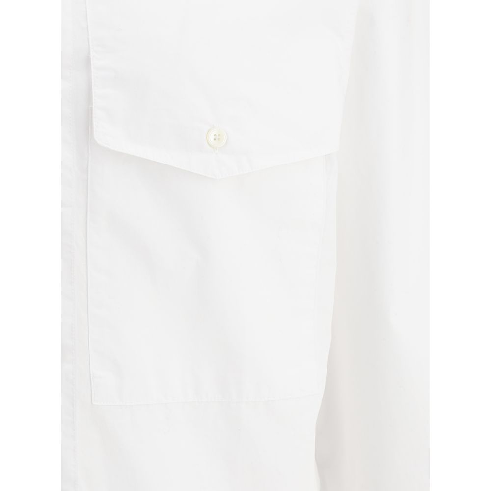 Sunflower White Premium Cotton Shirt for Effortless Elegance