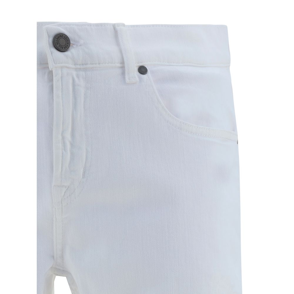 7FOR Black Cotton Luxe Pants – Timeless Elegance and Comfort