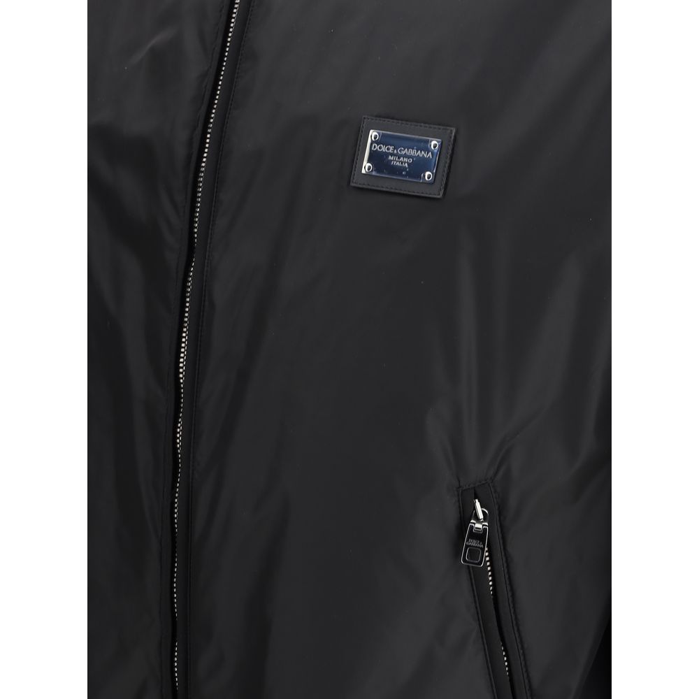 Dolce & Gabbana Navy Wool Jacket: Timeless Luxury Outerwear Essential