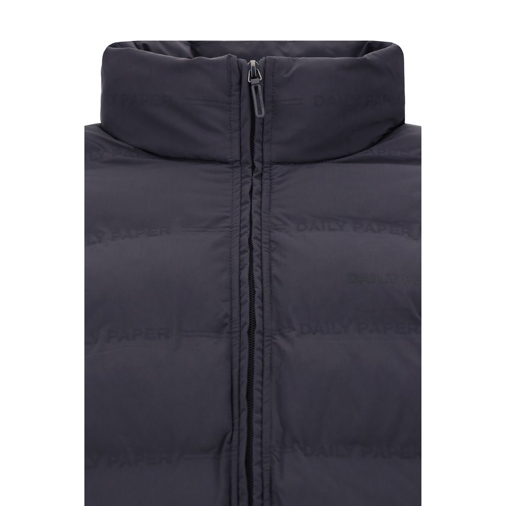 Daily Paper Black Down Jacket in Contemporary Luxury Design