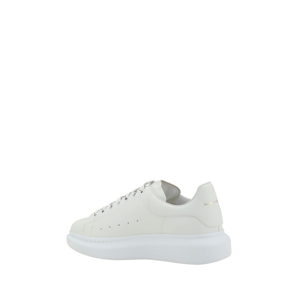 Alexander McQueen White Premium Leather Sneakers