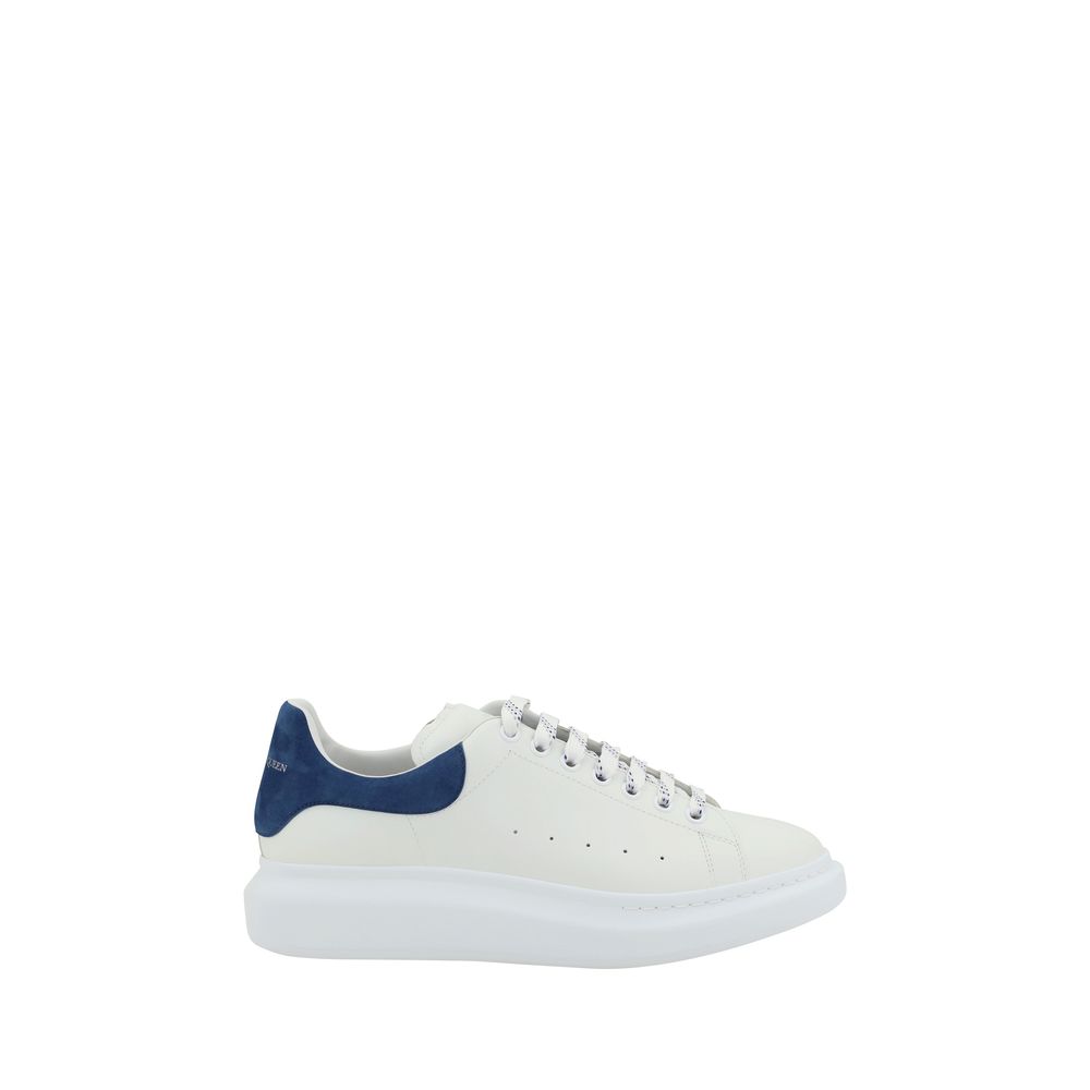 Alexander McQueen White Leather Sneakers for Elevated Style