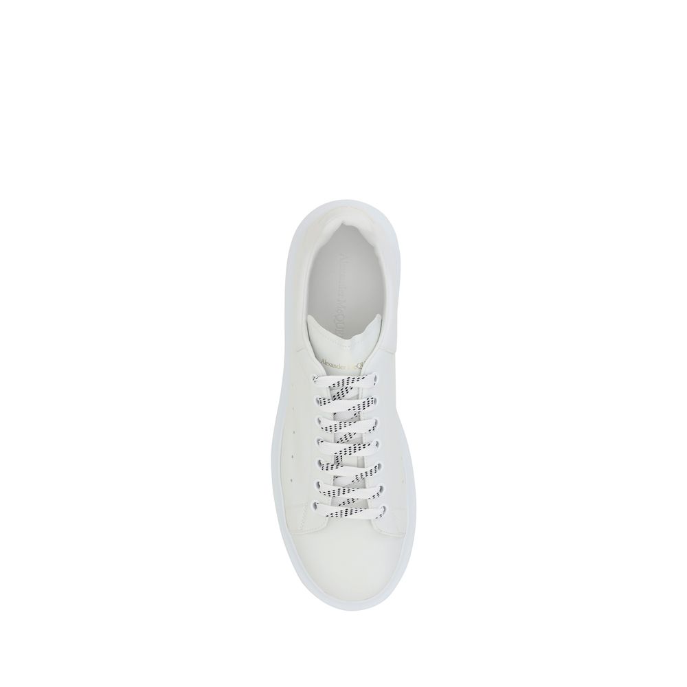 Alexander McQueen White Premium Leather Sneakers