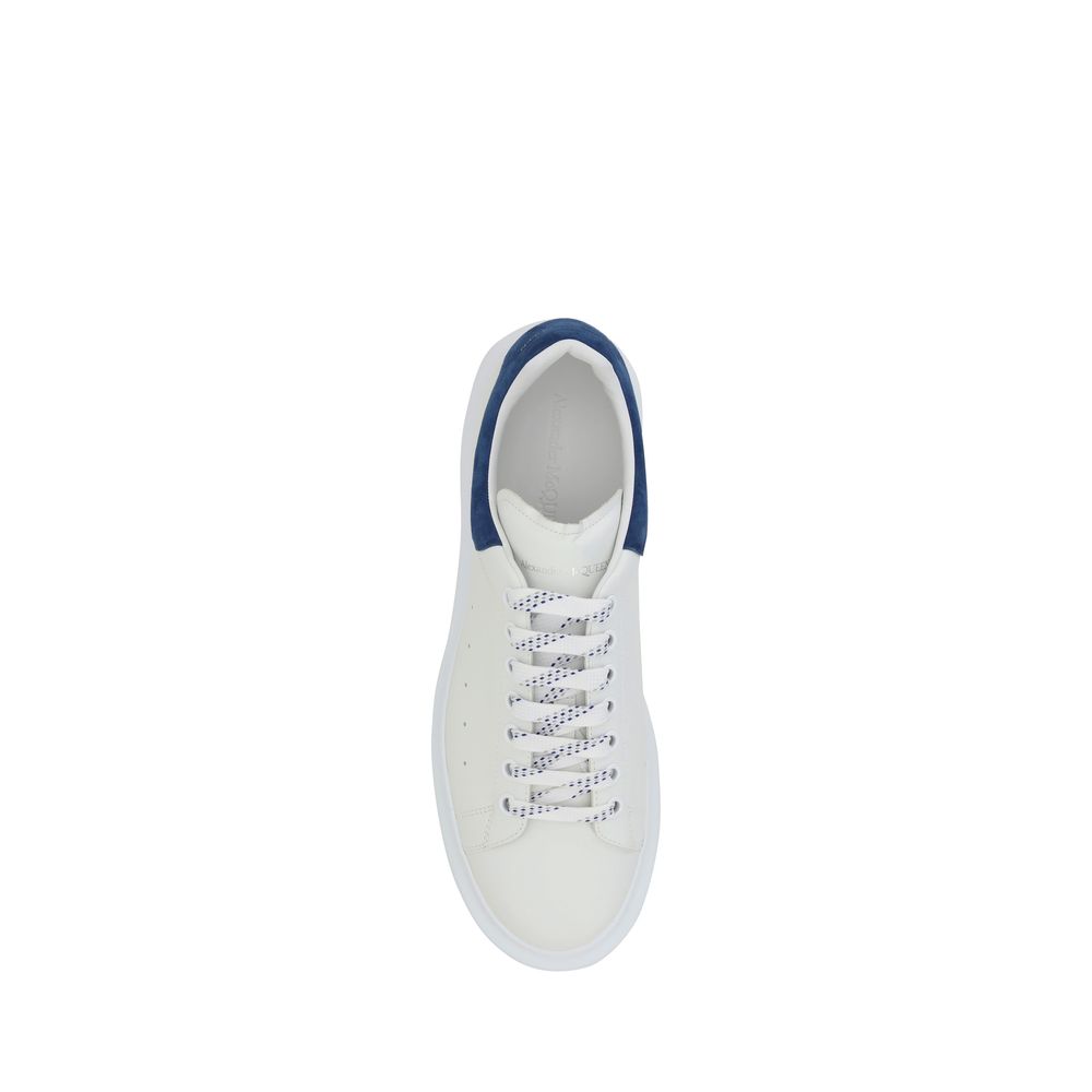 Alexander McQueen White Leather Sneakers for Elevated Style