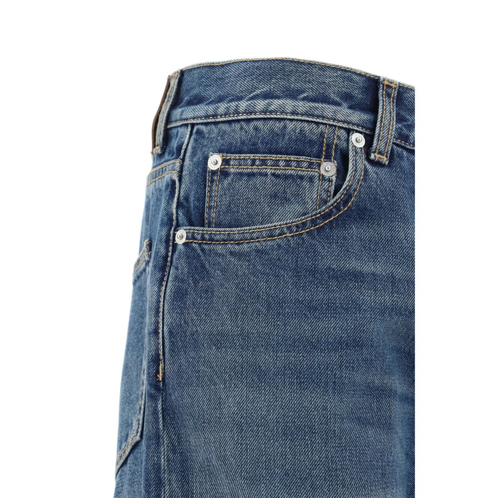 Alexander McQueen Blue Denim Jeans: Timeless Luxury Redefined