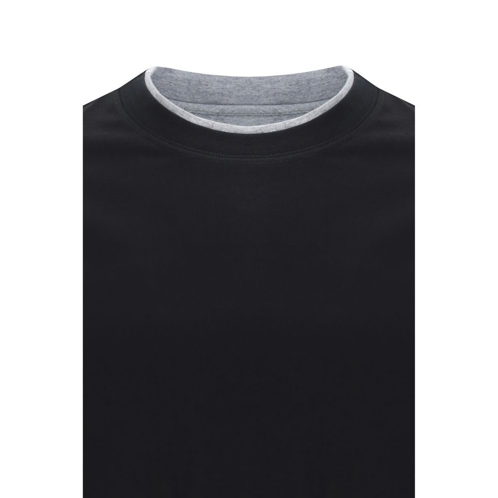 Brunello Cucinelli White Premium Cotton T-Shirt