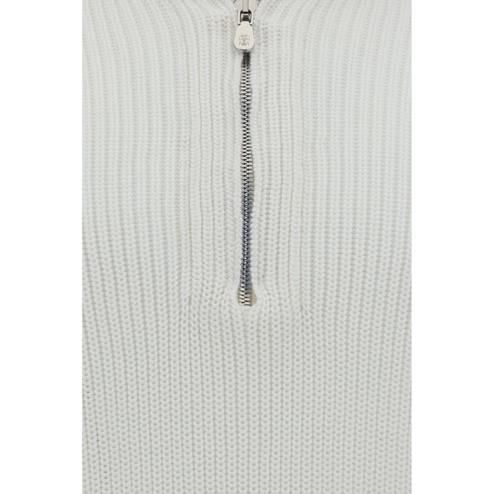 Brunello Cucinelli Grey Luxurious Cotton Vest