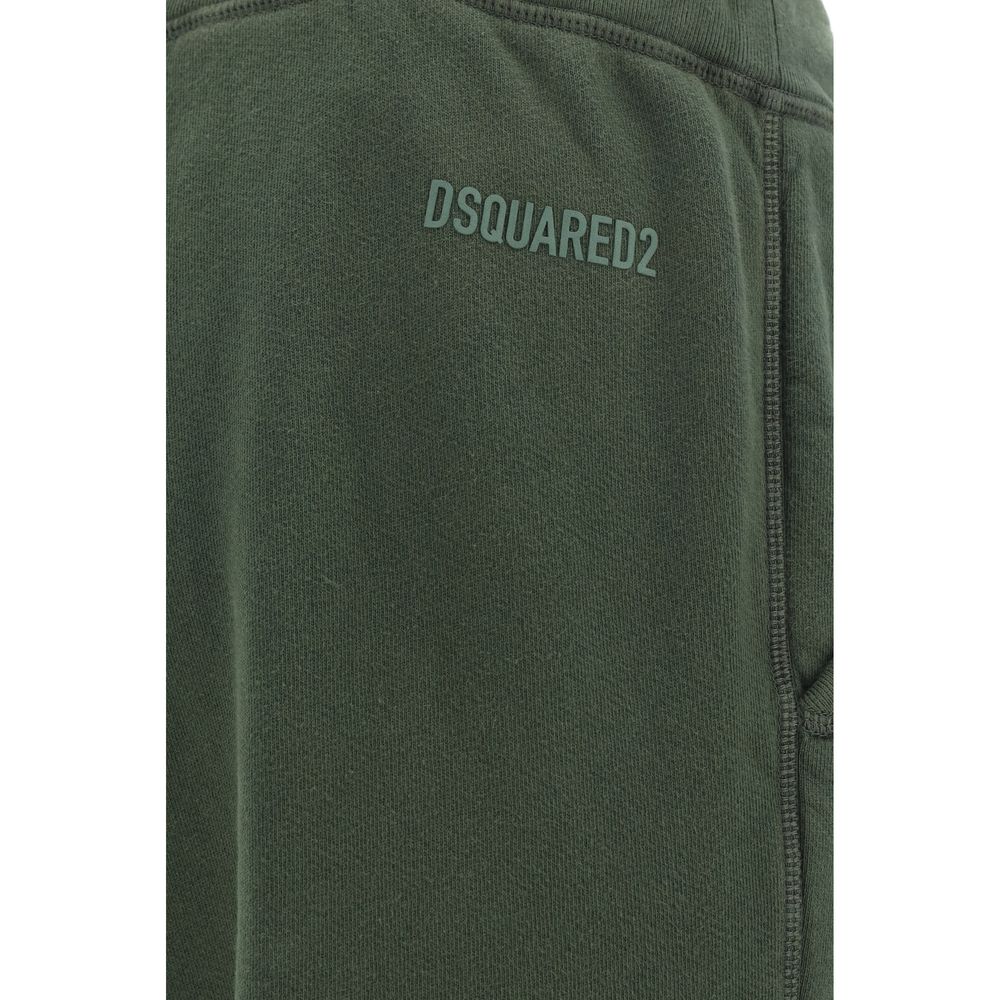 Dsquared² Grey Luxurious Cotton Sweatpants