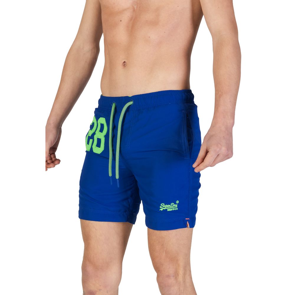 Superdry Blue Swimwear for Elevated Summer Style