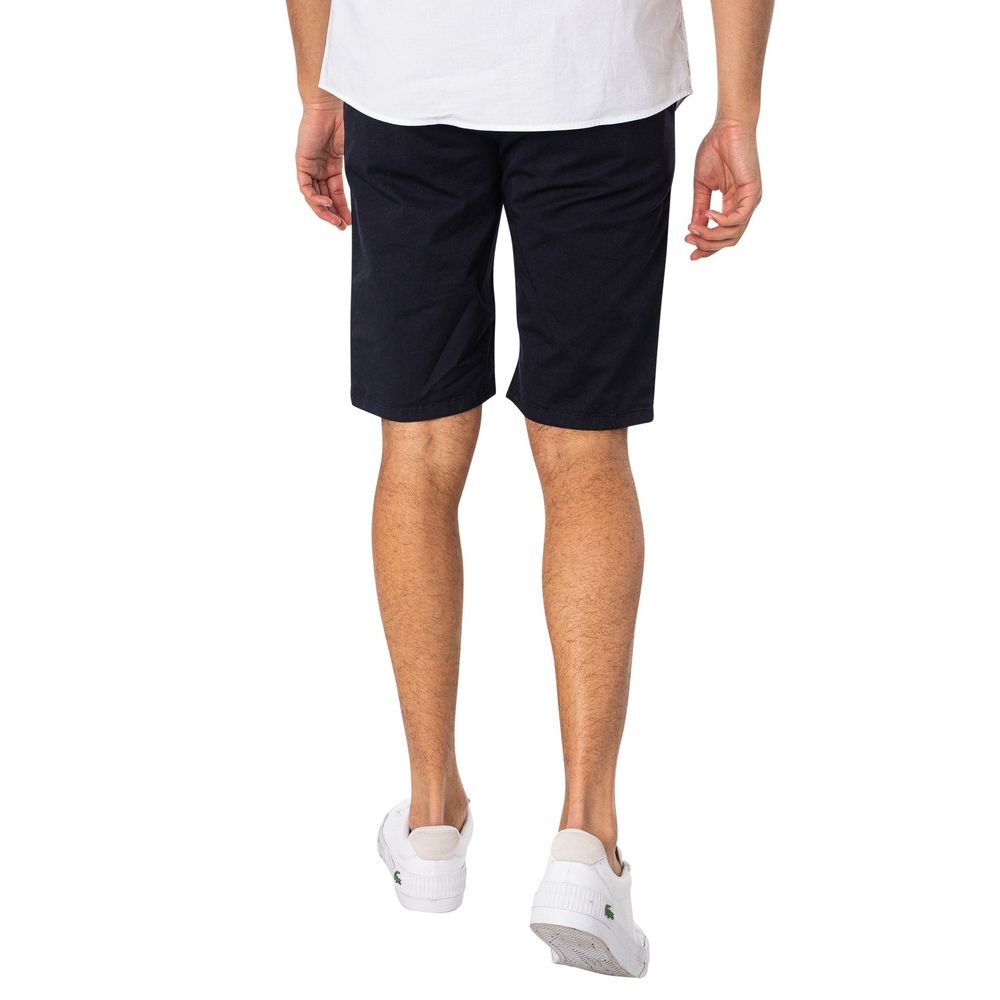Lyle & Scott Blue Cotton Short for Effortless Sophistication