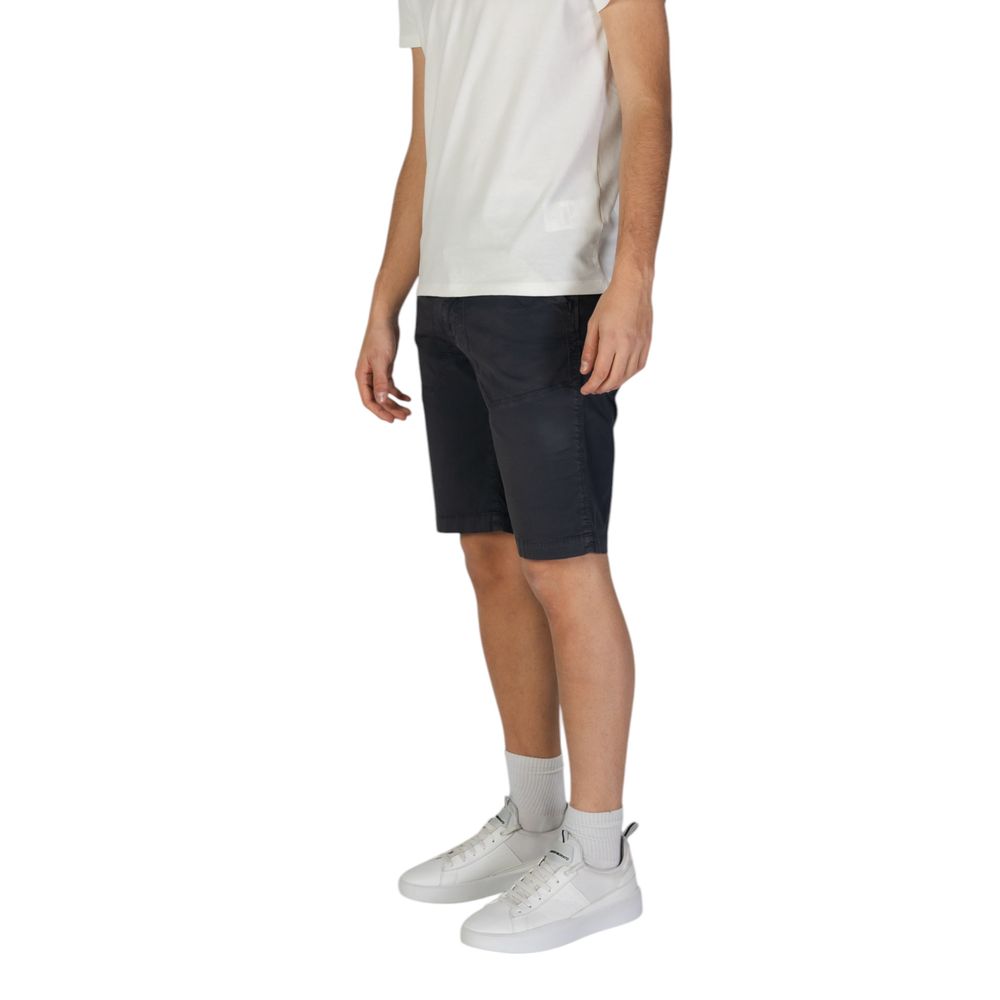 Refrigiwear Blue Cotton Short - Effortless Luxury Style